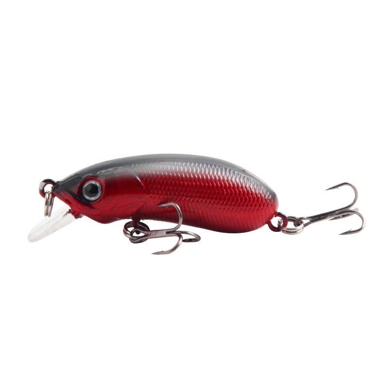 Lebensechter Angelköder Minnow 50cc 5,3cm/7,8g Falscher Köder Bunte Köder Fischereimaterial