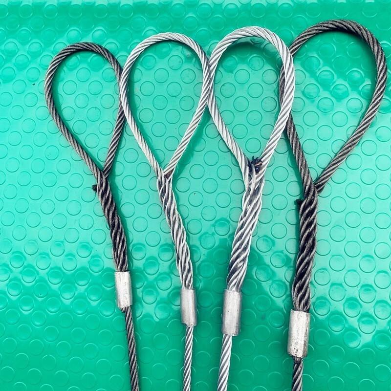Tieluowei Braided Steel Wire Rope Sling with Pressurized Buckle