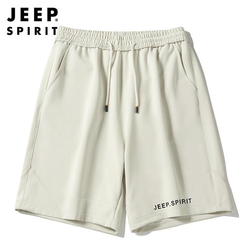 JEEP SPIRIT Herren Sommer Locker Gerade Freizeitshorts