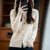Women S Plus Size Loose Hooded Long Sleeve Knit Cardigan Sweater