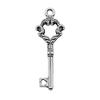 Key Charms Multi Color Alloy Locks Pendants For Romantic Themed Jewelry