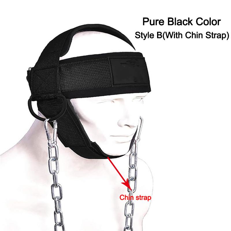

Head Neck Training Head Harness Body Strengh Adjustable Exercise Strap Gym Neck Muscle Power Training Fitness Weight Bearing Cap