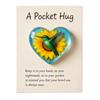 Pocket Hug Hummingbird Mini Pocket Hug Heart Cute Hummingbird Ornament with Encouragement Card Keepsake