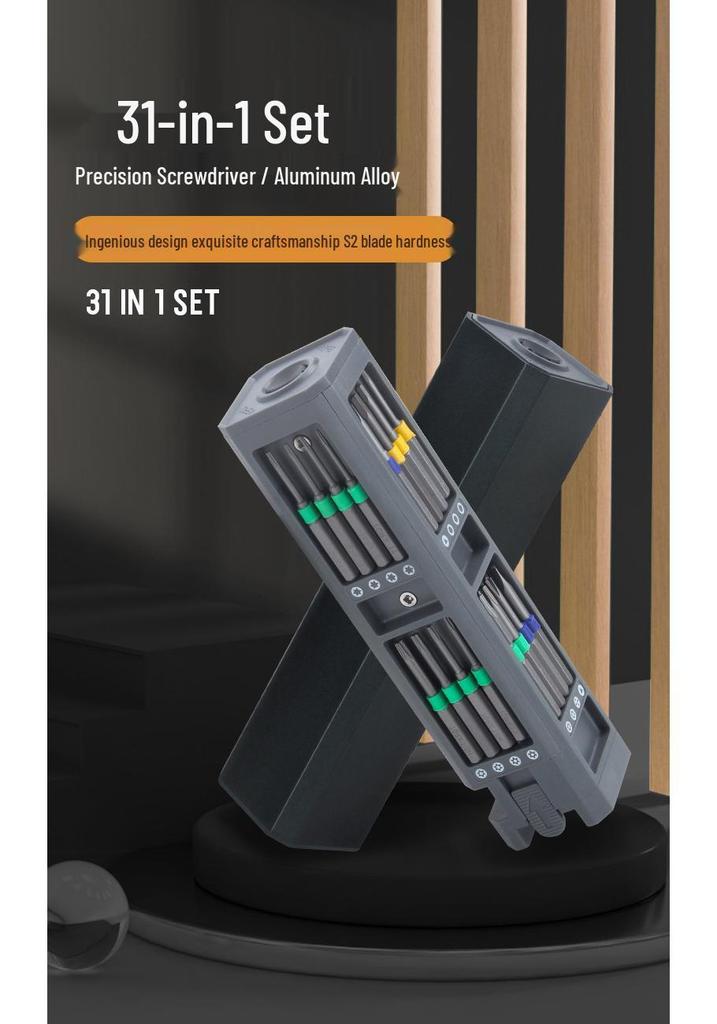 Magnetic Precision Screwdriver Set for Electronics Disassembly