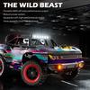 4WD Remote Control Truck, 1:18 Scale 2.4Ghz 30KM H High Speed Remote Control Off Road Car with LED Lights, All Terrain