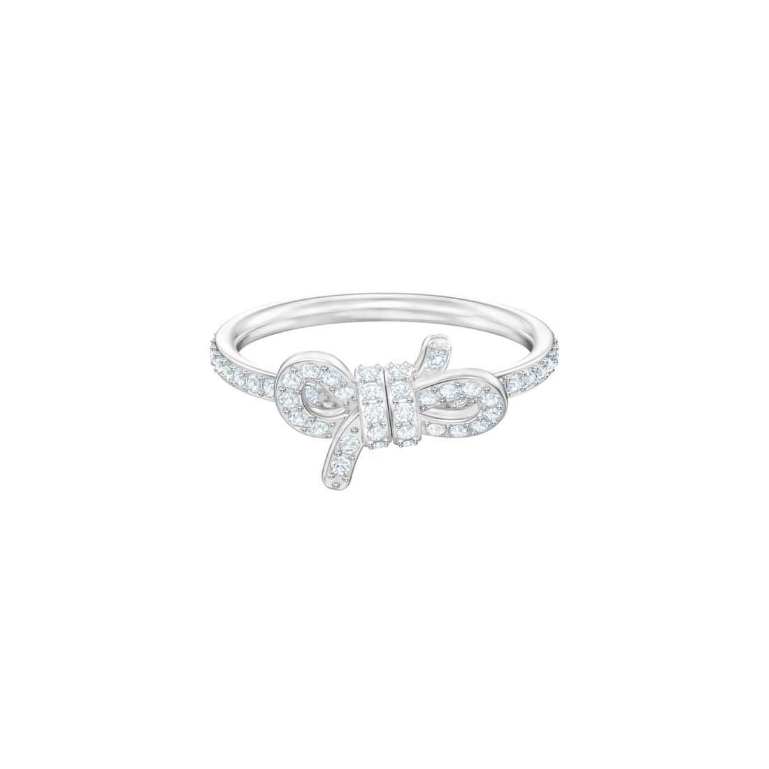 

Swarovski Bow Ring Women rings Silver 5474934+5474933+5457269 Box (Random Color),60