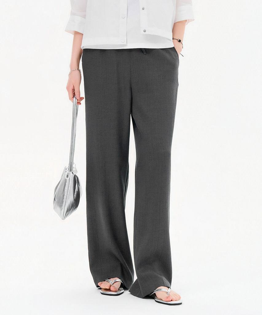 CHASECULT Women'S Wrinkle Wide Slacks-Fbrg2272C0L