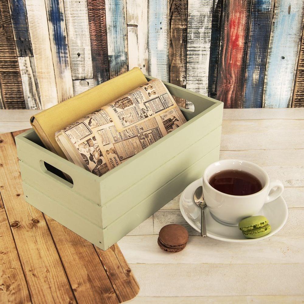 Wooden storage box 26x16x11 cm