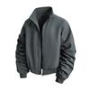 Neuer Paar-Fliegeranzug Baseballkragenjacke Lässig Stehkragen Locker Arbeitskleidung High Street Vielseitige Amerikanische Jacke