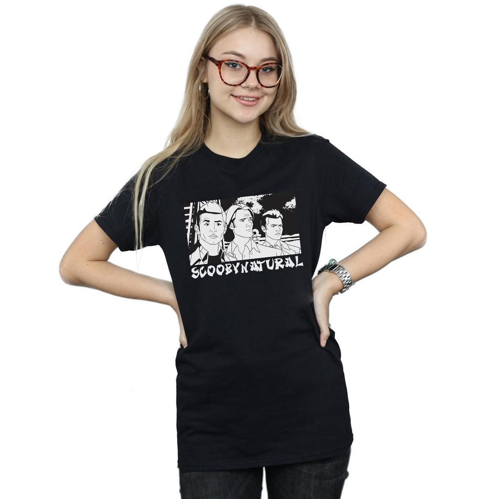 Scoobynatural Womens/Ladies Take Away Cotton Boyfriend T-Shirt