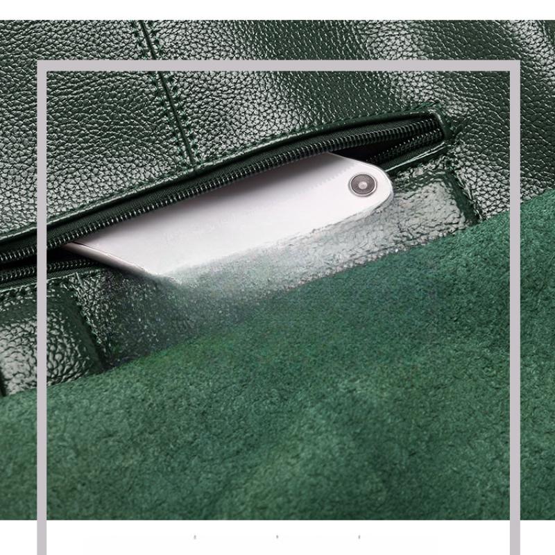 European and American Style Clamshell Soft Leather PU Leather Portable Crossbody Bags Simple Casual Large-capacity Female Bag