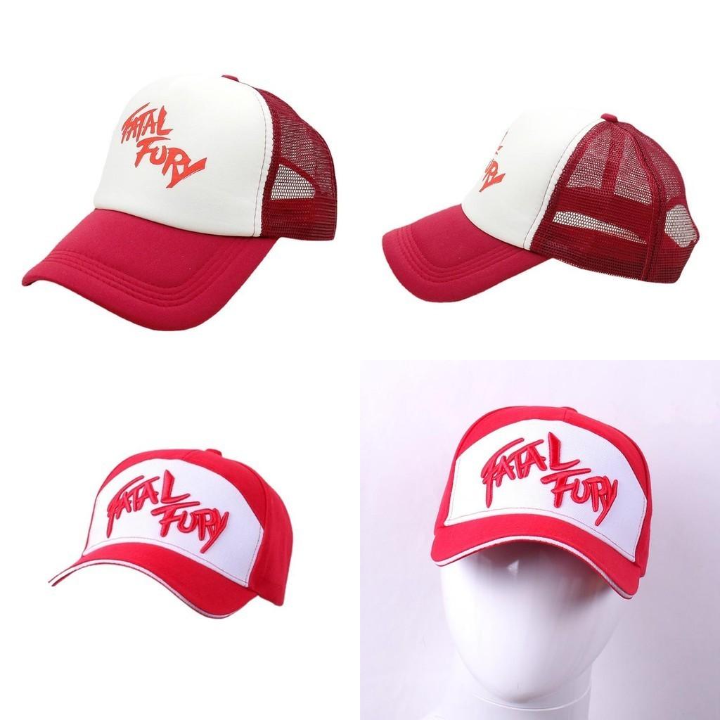 Fatal Fury Terry Bogard Series Embroidered Cotton Baseball Cap For Casual Wear