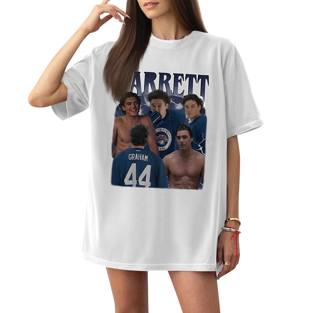 Women's Casual Letter Print Short Sleeve T-Shirt - Graphic Tee for Everyday Wear