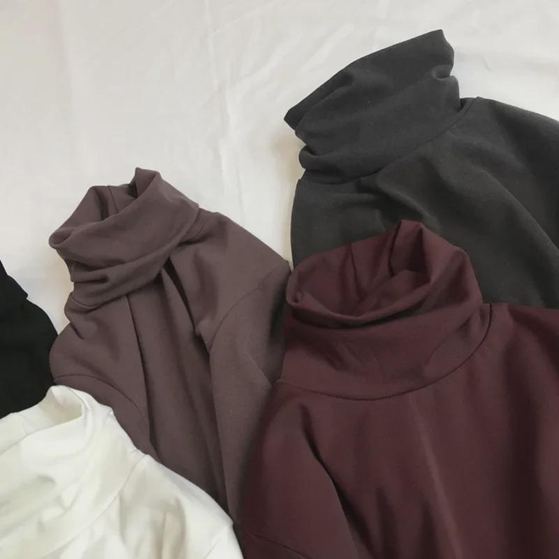 Women's Slim Fit German Velvet Turtleneck Long-Sleeve Shirt - 2024 Autumn/Winter Fashion