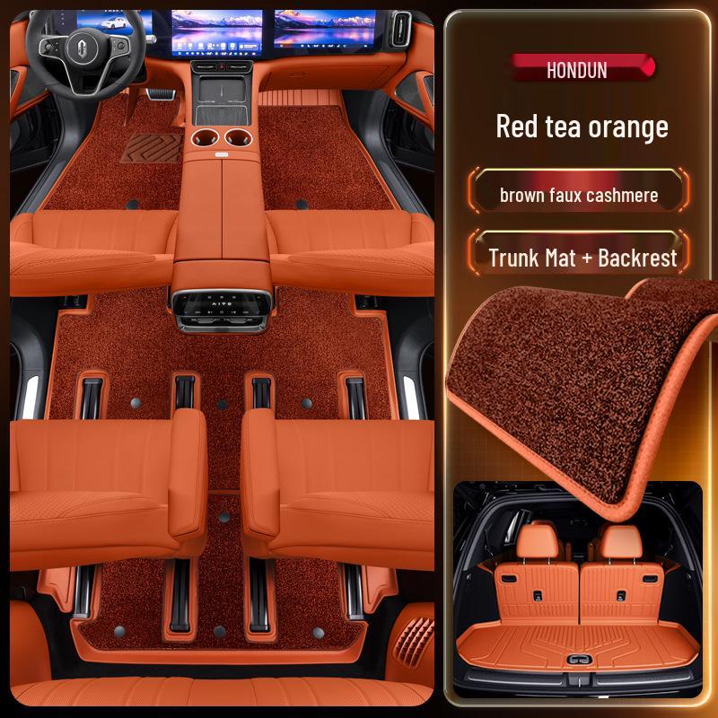 AITO M8 TPE Floor Mats Set for 2025 Huawei Model - Fits 5/6-Seater