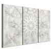 Canvas Painting Italian 120 X 80 Cm Triptych - Boho Style - Backgrounds And Patterns