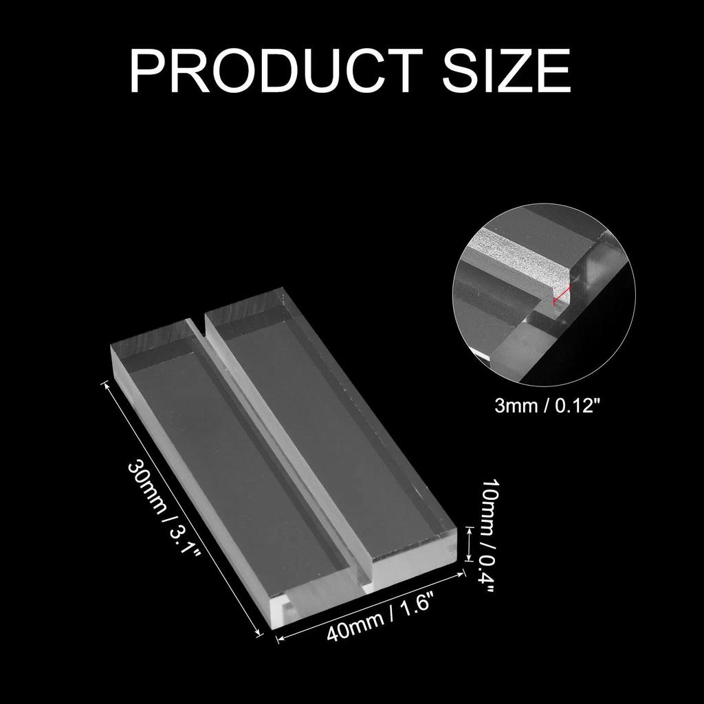 5/10/20pcs Place Card Holder Acrylic Table Sign Holder Table Number Holders Name Card Stands for Photo Menu Display Clear