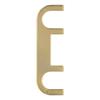 Speaker Link Plates 1Pair, Gold Tone Metal Plates for Binding Post Bridge Use in Home Speaker Systems and Daily Use