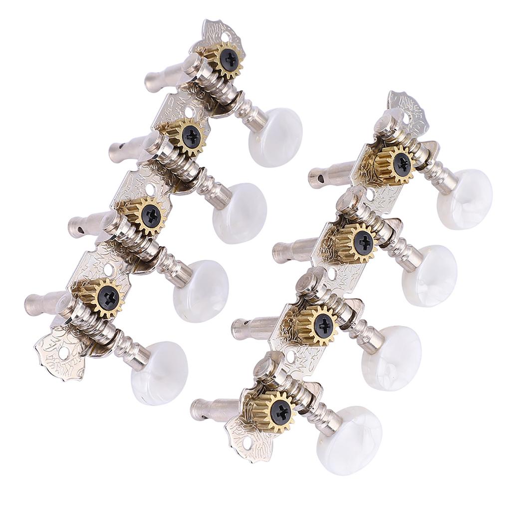 Mandolin Machine Heads String Tuning Pegs 4L4R for Mandolin Instruments Accessory