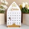 Ramadan Advent Calendar Party Decoration Eid Mubarak Muslim Eid Al Fitr Table Countdown Calendar Islamic Festival Gifts
