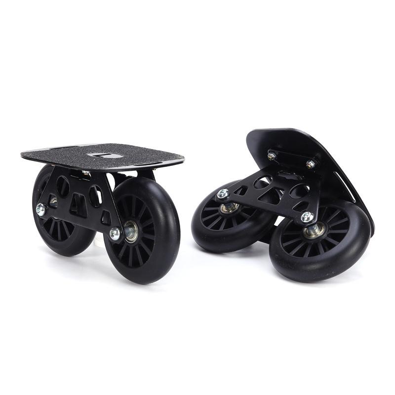 Skateboard Split Drift Profesional Youwei pentru Adulți - Placă Monociclu cu Roți pentru Drum black