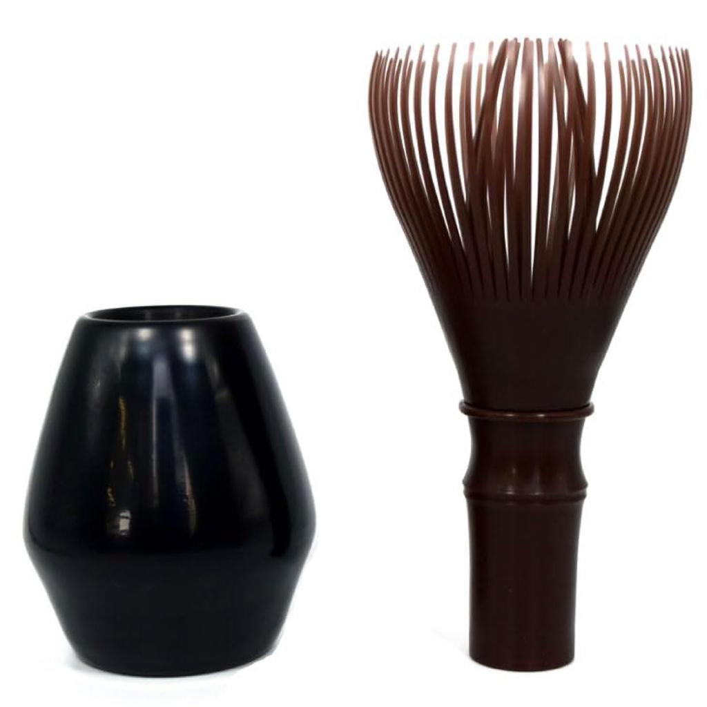 Tea Resin Tea Soot Bamboo Made In Straightening Included Utensils, Cup, Color, Brown, Japan,