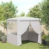 VidaXL Reception Tent with Side Walls Gazebo Arbor Pavilion Marquee Wedding Barbecue Camping Trip 48518
