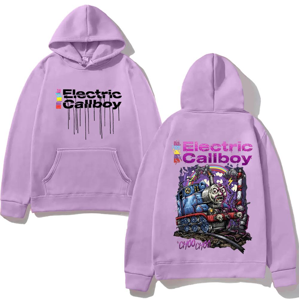 

Худі Electric Callboy Punk 2025Новий Альбом Модний Світшот Графічний Друк Одяг у стилі Гранж SudaderasHoody Ретро Висока Якість L