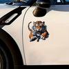 2 PCS 3D Tiger Waterproof Vinyl Decals Fierce Design for Car Truck Bumper Motorcycle Laptop Wall Decor A-148