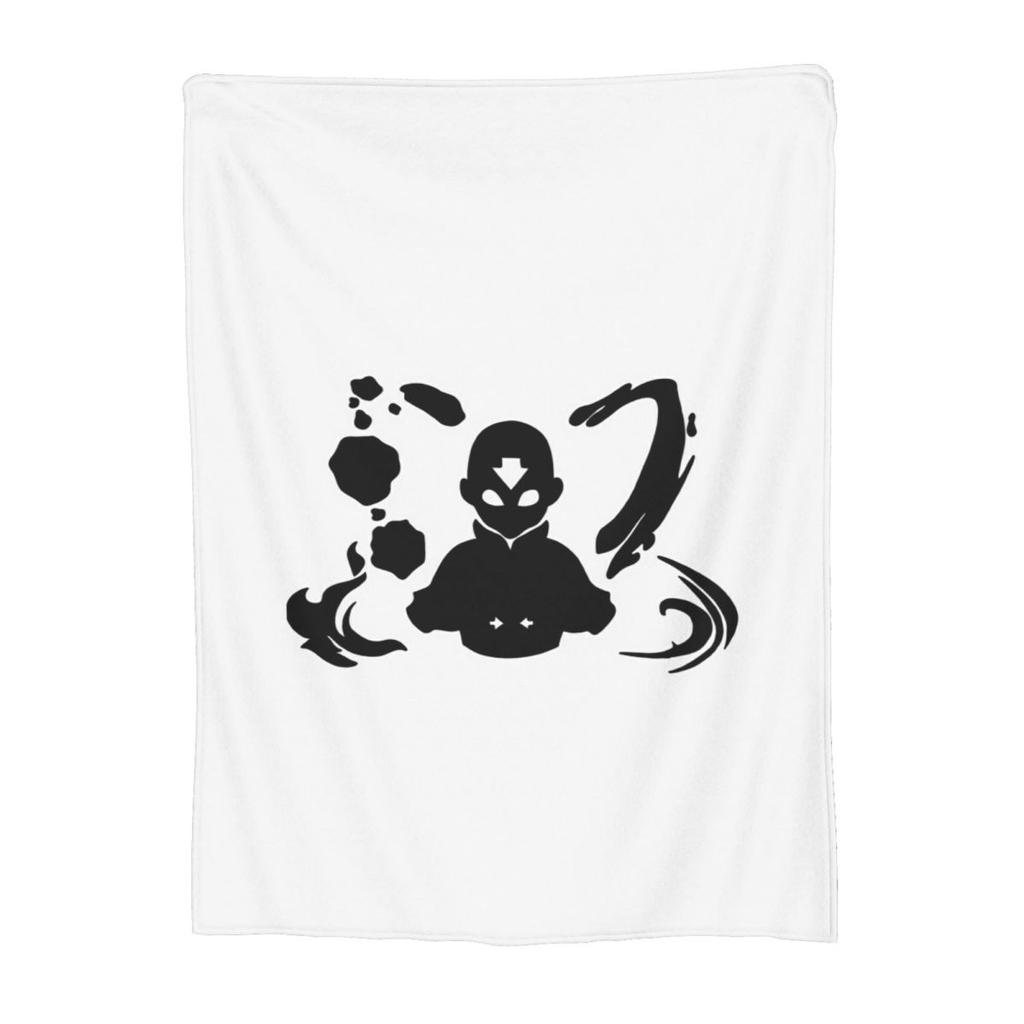 Cartoon Last Airbender Avatar Aang Arrow Blanket Soft Warm Flannel Throw Blanket Bedding for Bed Living room Travel Home Sofa