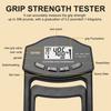 396Lbs/180Kg Grip Strength Tester Digital Hand Dynamometer USB LCD Screen Hand Grip for Power Training Sport