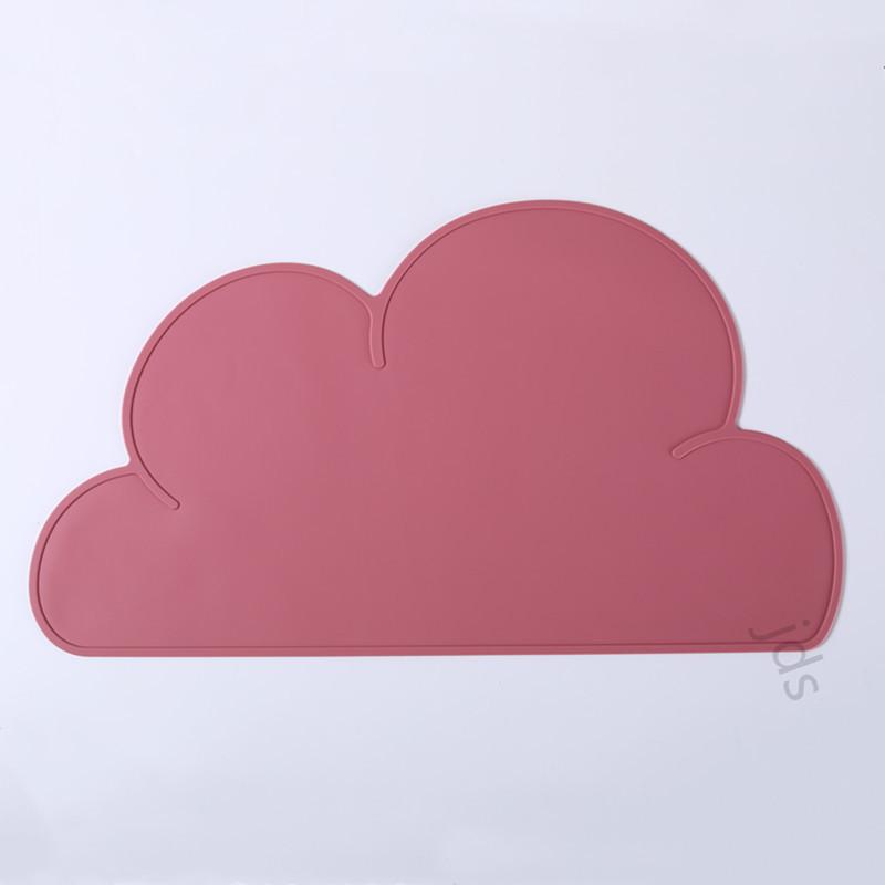 

Коврик для кормления кошек и собак с непроливающейся подставкой в виде облака, нескользящий, водонепроницаемый, легко моющийся силиконовый коврик для еды вино красного