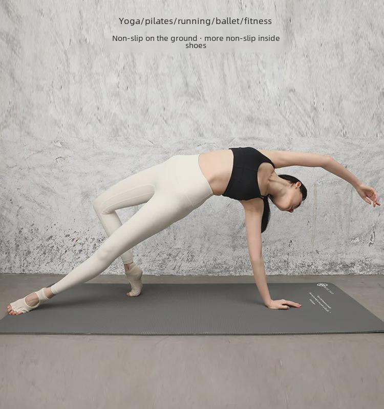 Women's Open-Toe Aerial Yoga & Pilates Five-Finger Socks