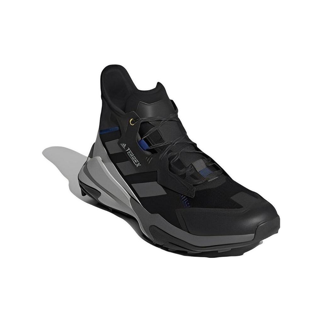 Adidas Terrex Hyperblue Mid Scarpe Funzionali Outdoor Resistenti allo Scivolamento Durevoli Scarpe Uomo Nero Grigio FY9701