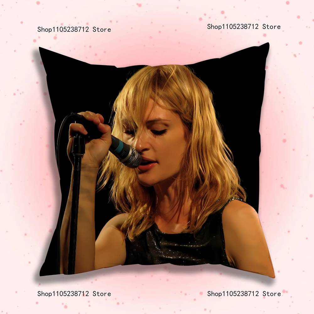 Rock E-Emily A-Armstrong Pillow Case Cute Cartoon Anime Peripheralsbedroom Sofa Decorative Cushion Cover Soft Cushion Cover