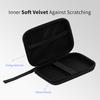 External Hard Drive Disk Case Shockproof  2.5in  with Mesh Pocket and Soft Inner Fabric Carrying Case for Travel and