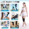[New for 2025, Supervised by a Doctor] Knee Support Pads for Knee, Meniscus, and Joint Support, Securely Supports, V-Shaped Belt, Stays In Place, Ligh