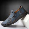 Zapatos informales de cuero, zapatillas de deporte para hombre, mocasines cómodos de diseñador para caminar en verano, mocasines nuevos en zapatos deportivos de lujo para hombre