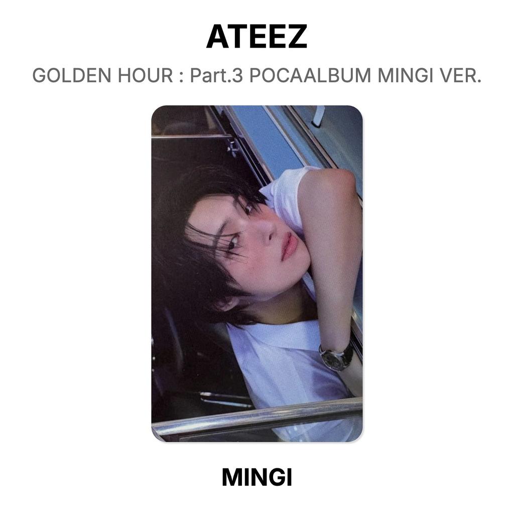 ATEEZ GOLDEN HOUR : Part.3 POCAALBUM MINGI VER. Official Photocard