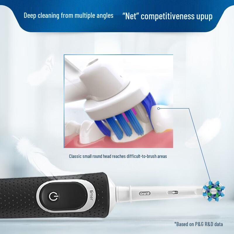 Oral-B D100 Vitality Rotary Electric Toothbrush CN plug (adapter included)