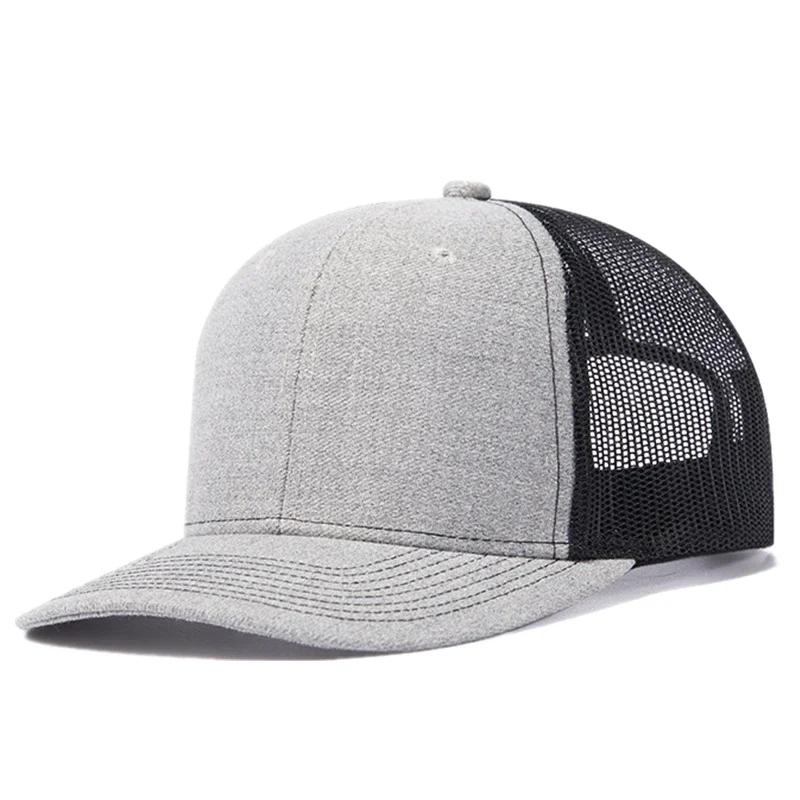 1pc Hot Sale Unisex Cap Slight Curved Style Trucker Hat Men & Women Casual Outdoor Breathable Summer Cap