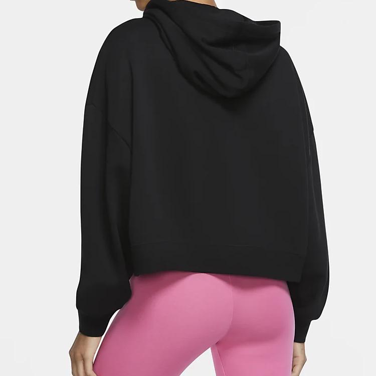 Nike Sportswear Knit Hoodie Men Tops Black CU5109-010