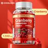 Zachte capsules met hoge zuiverheid van veenbessen, met vitamine C-complex, met een inhoud van 30.000 mg, geschikt voor volwassenen.