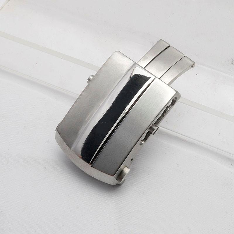

Watch Accessory- New Massive Solid Stainless Steel Watch Buckle –20mm Silver Adjusted Deployment Clasp Fit for ORI S Watch Logo 20mm срібний