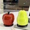 High-End Cute Apple Pear Toothpick & Cotton Swab Holder