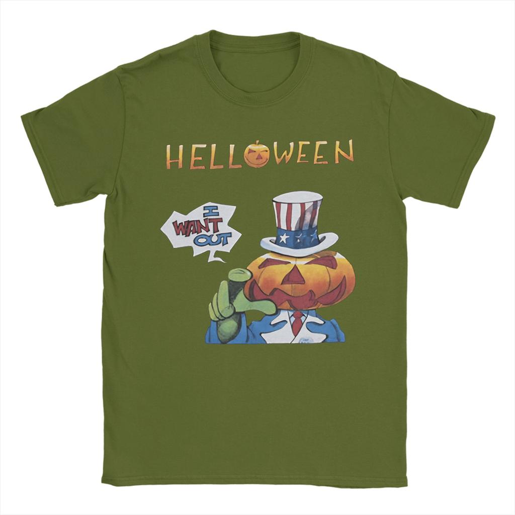 Unisex TShirts Helloween 2 Leisure 100 Cotton Tees Short Sleeve T Shirt Crewneck Tops Classic