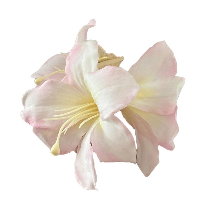 

Practical Plastic Floral Hair Claw Clip Offering Stylish And Secure Grip Fashion Hair Accessory For Fashion Ladies