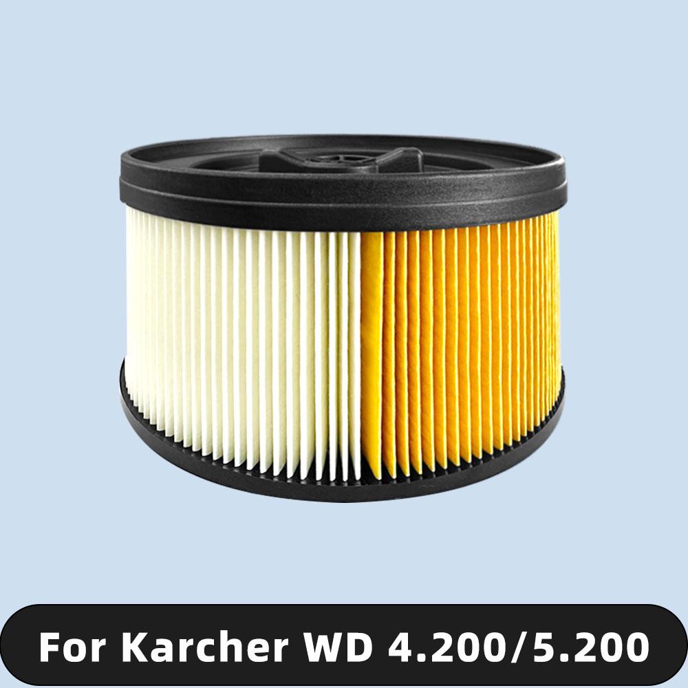 Vacuum Filter Compatible For Karcher 6.414-960 WD 4.200 / 5.200 M / 5.300 M / 5.400 / 5.500 M / 5.600 MP / 5.800 eco!ogic