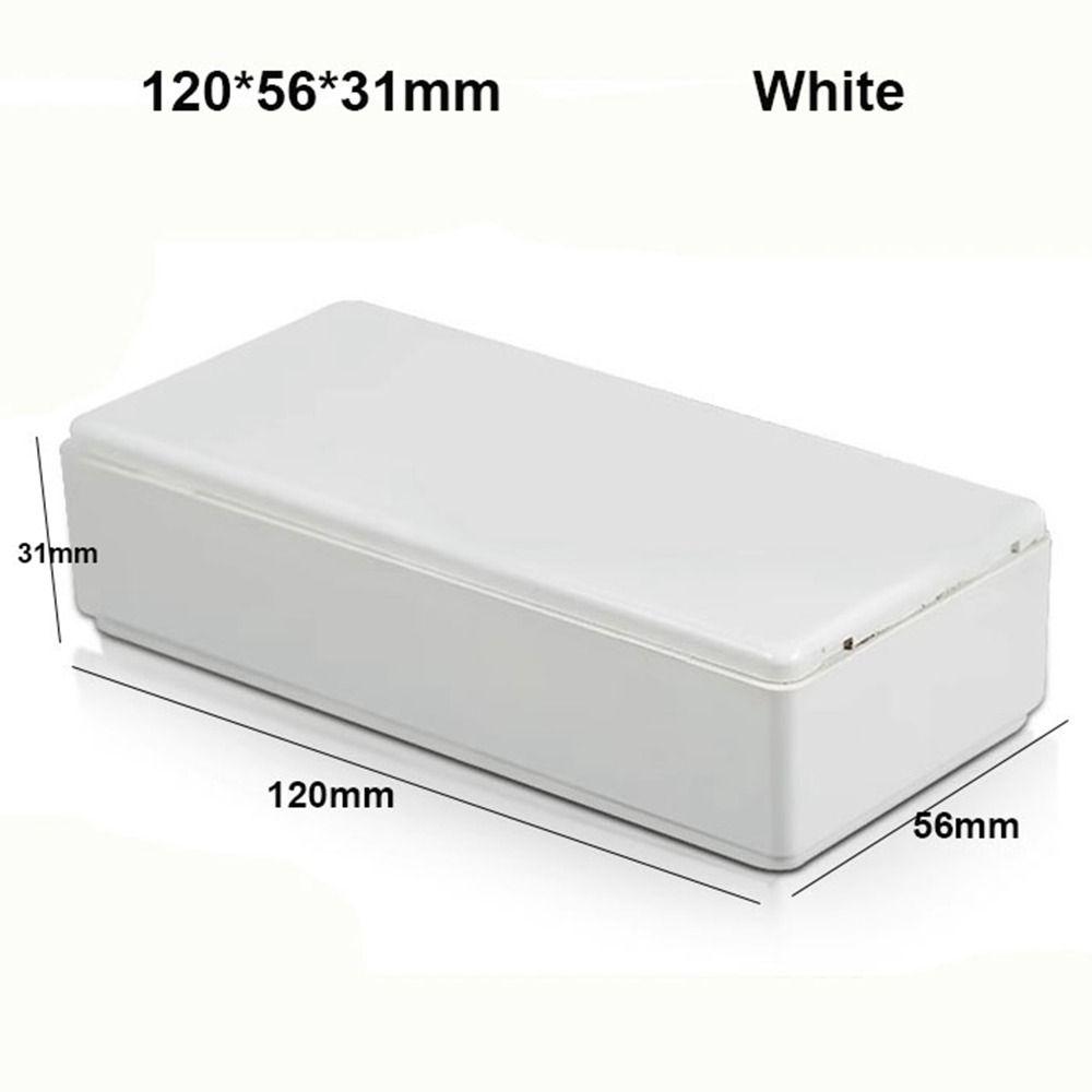 Black White DIY Housing Instrument Case ABS Plastic Electronic Home Supplies New Storage Case