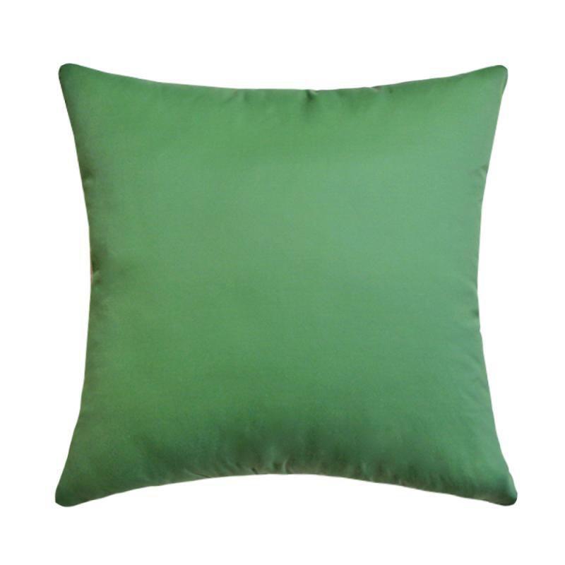 Solid Color Waterproof Cushion Cover Pillow Case For Outdoor Home Decor 16" To 24